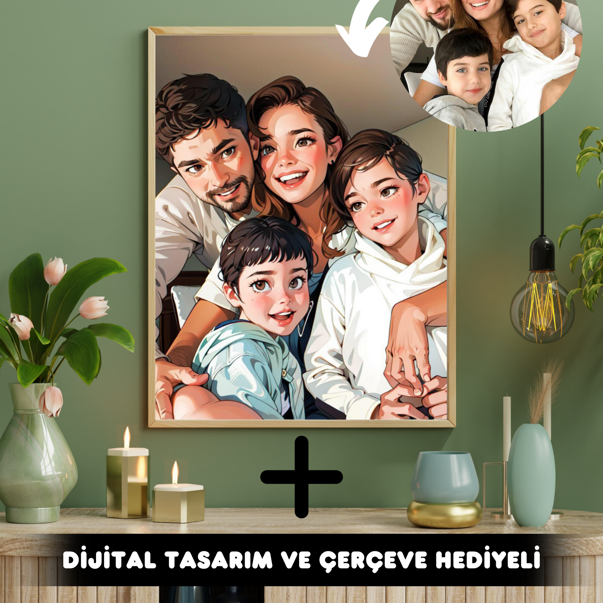 3D SEVGİ TABLOSU