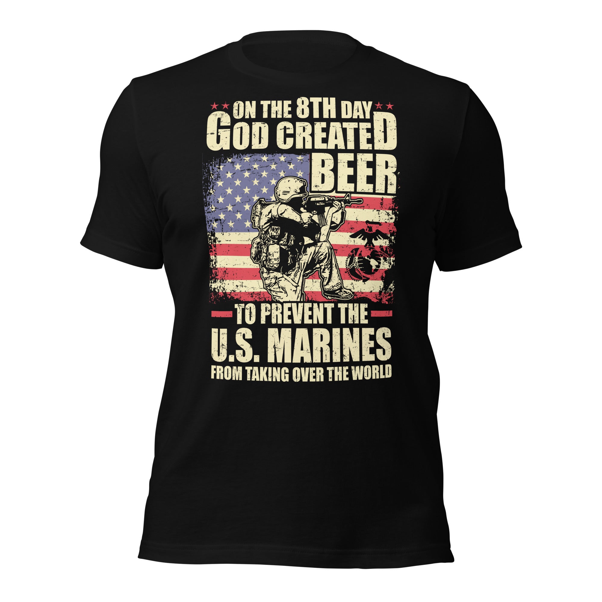 U.S Marines Unisex Staple T-Shirt | Bella + Canvas 3001